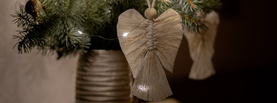 Ako si vyrobiť vianočného anjela