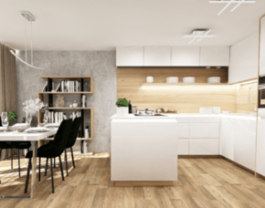 Očami dizajnéra: Moderná kuchyňa v bielom vyhotovení