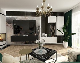 Očima designéra: Jak zařídit obývací pokoj v glamour stylu