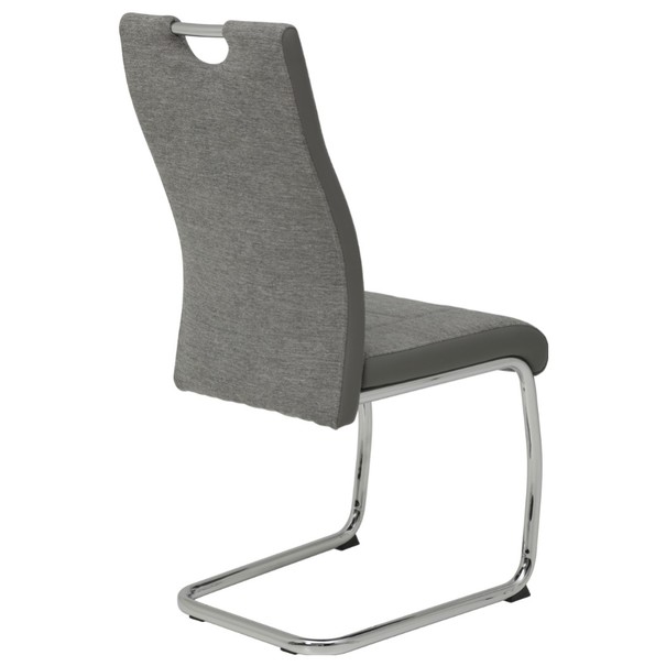 Jedálenská stolička ALINA S sivá 4
