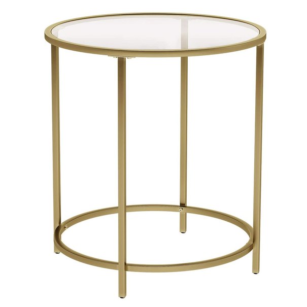Přístavný stolek ANIQUE zlatá 1
