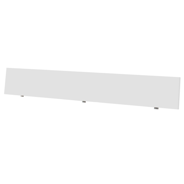 Čelo postele ARIZONA bílá vysoký lesk, šířka 185 cm 1