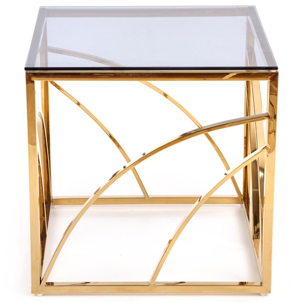Přístavný stolek ARTEMIS zlatá 2