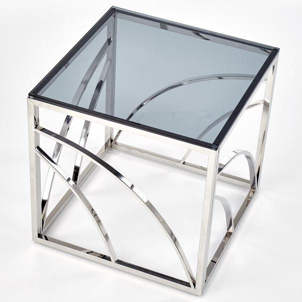 Přístavný stolek ARTEMIS stříbrná 3