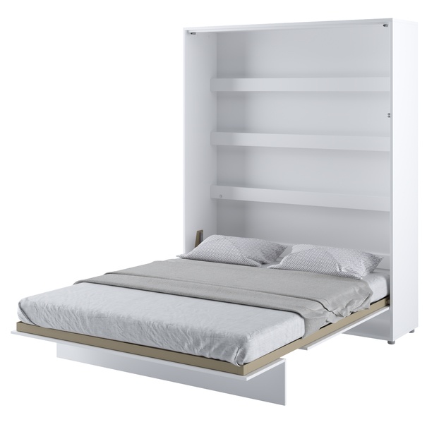 Postel BED CONCEPT 1 bílá/vysoký lesk, 160x200 cm 1