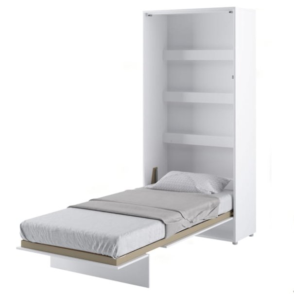 Postel BED CONCEPT 3 bílá/vysoký lesk, 90x200 cm 1