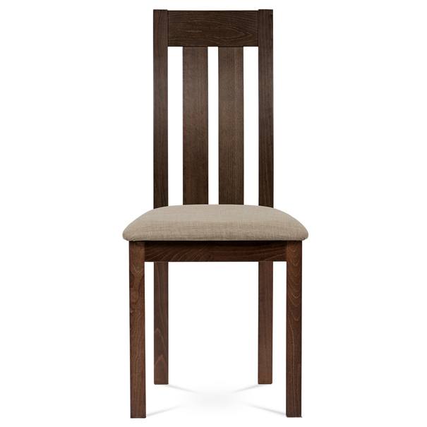 Jídelní židle BELA ořech/krémová 4