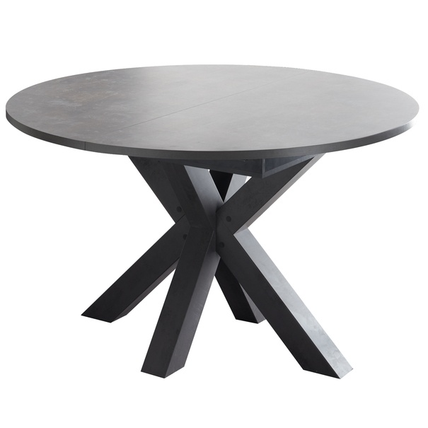 Jedálenský stôl BIG SYSTEM RUND X keramika, ⌀ 110 cm, podnož do X 1