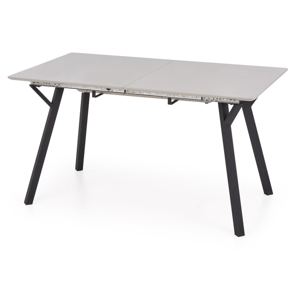Sconto Jedálenský stôl BOLRUG 2 sivá/čierna.