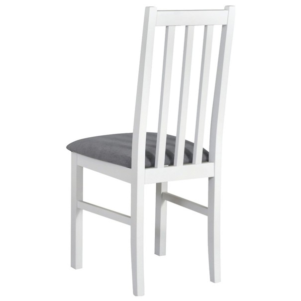 Jídelní židle BOLS 10 bílá/světle šedá 2