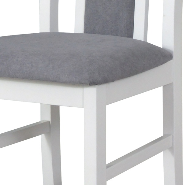Jedálenská stolička BOLS 14 biela/svetlosivá 5