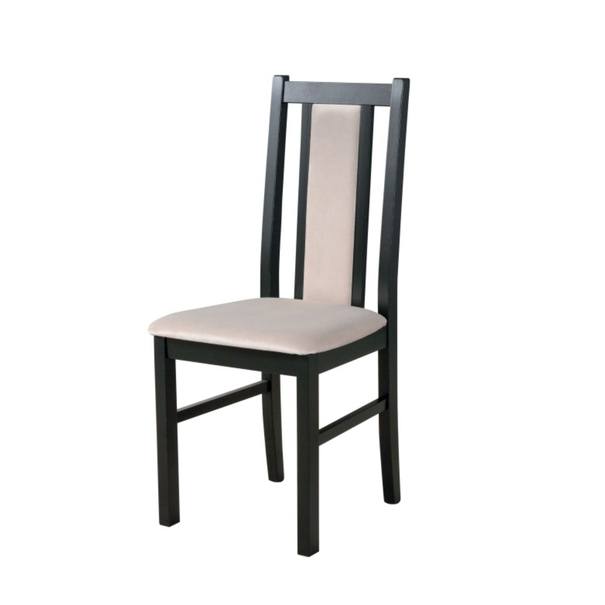 Jedálenská stolička BOLS 14 čierna/béžová 1