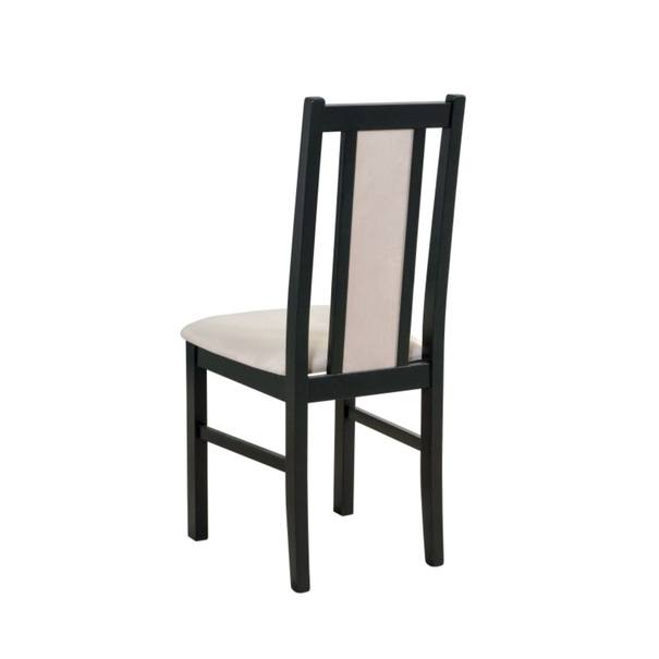 Jedálenská stolička BOLS 14 čierna/béžová 2
