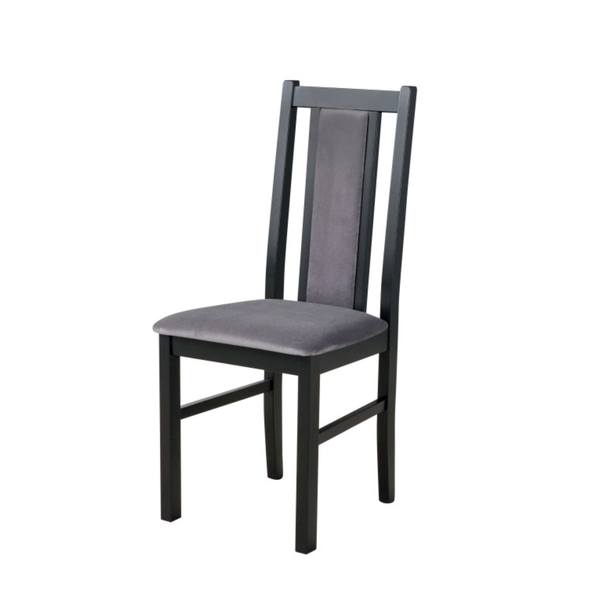Jedálenská stolička BOLS 14 čierna/antracit 1