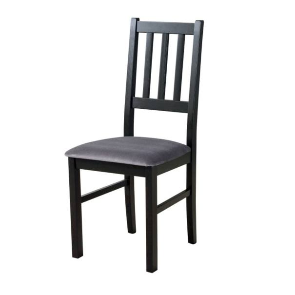 Jídelní židle BOLS 4 černá/antracit 1