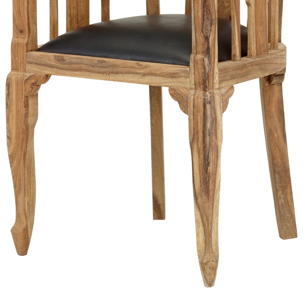 Jídelní židle  BOMBAY přírodní palisandr 4