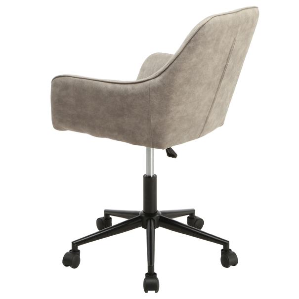 Kancelárska stolička BRIAR sivá 4