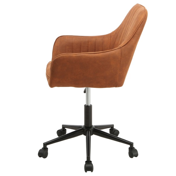 Kancelárska stolička BRIAR hnedá 3