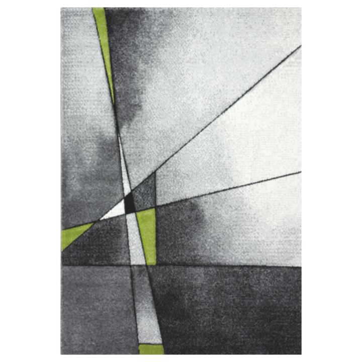 Sconto Koberec BRILLIANCE sivá/zelená, 120x170 cm