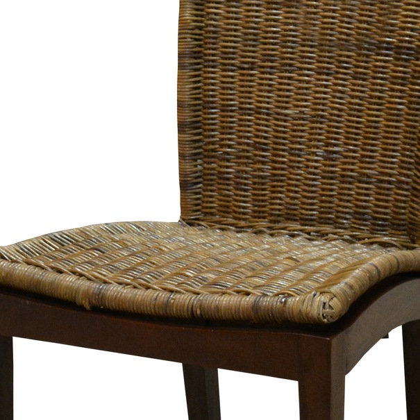 Jídelní židle CASABLANCA přírodní/ratan 3