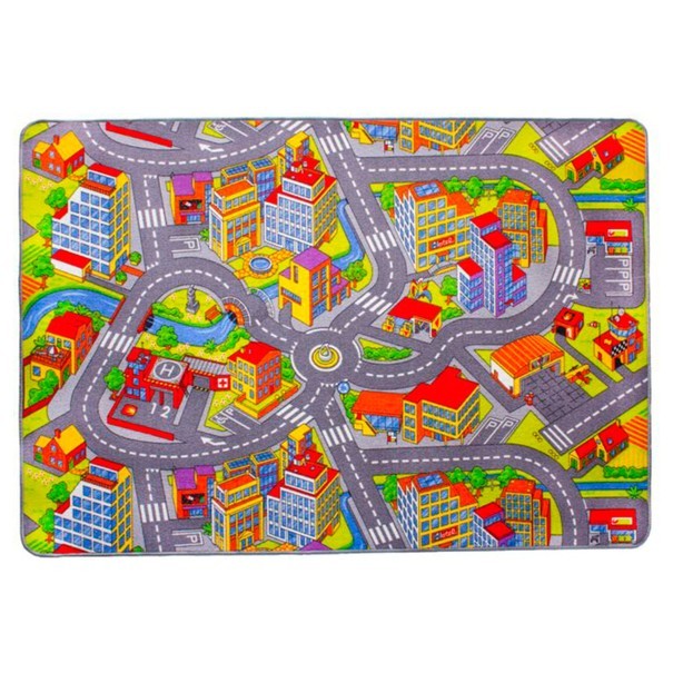 Dětský koberec SILNICE 2 vícebarevná, 140x200 cm 1