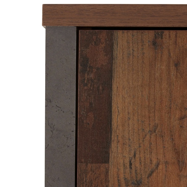 Šatní skříň CLIF I staré dřevo/beton 6