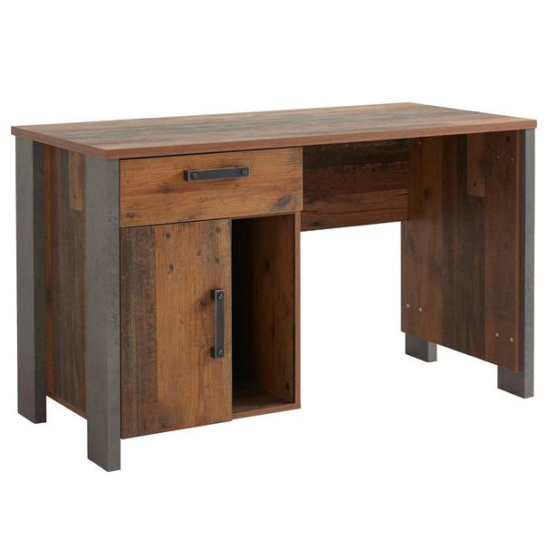 Psací stůl CLIF staré dřevo/beton 1