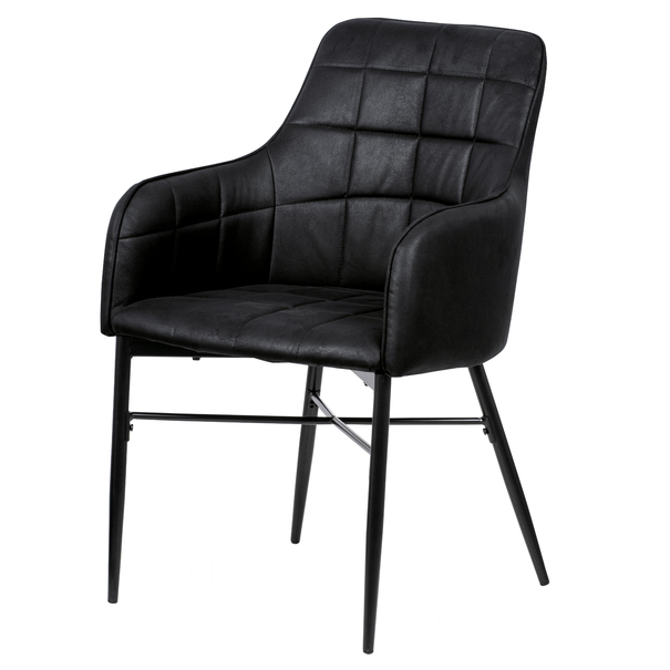 Jedálenská stolička DAMIRA čierna 1