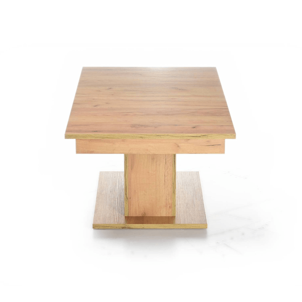 Konferenční stolek DARCY zlatý řemeslný dub 3