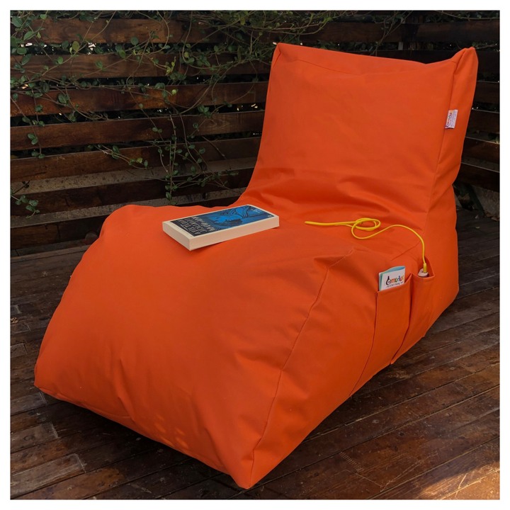 Sconto Outdoor sedací vak DAYBED oranžová