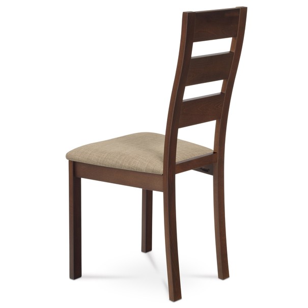 Jedálenská stolička DIANA orech/krémová 2