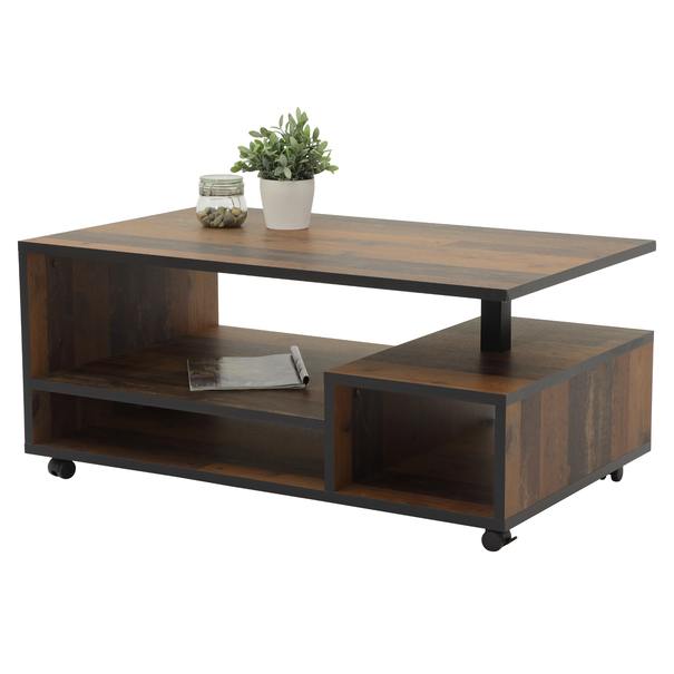 Konferenční stolek EIKE staré dřevo/černá 1