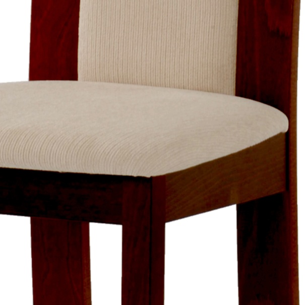 Jedálenská stolička ELENA orech/béžová 6