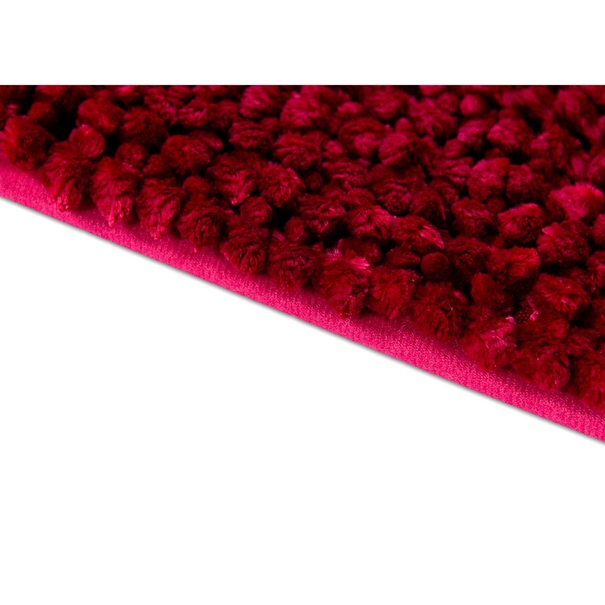 Koupelnová předložka ELLA červená, 50x80 cm 5