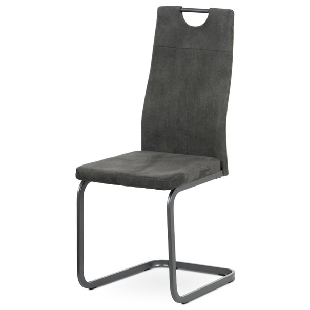 Jedálenská stolička EVELYN sivá 1