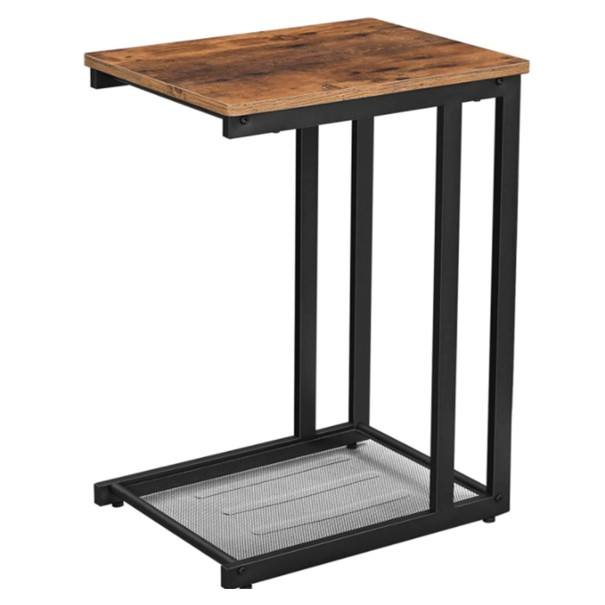 Přístavný stolek EVORA II hnědá/černá 1
