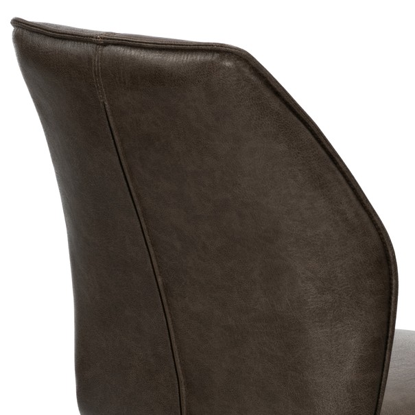 Jedálenská stolička FABIANA hnedá/čierna 7