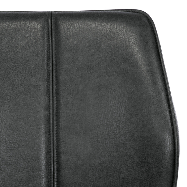 Jedálenská stolička FABIANA sivá/čierna 6