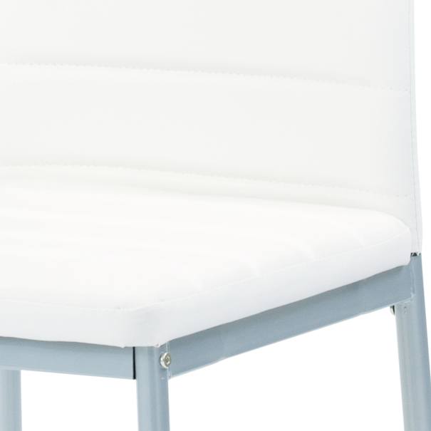 Jedálenská stolička FATIMA biela 3