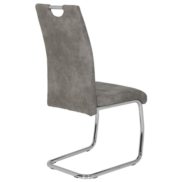 Jedálenská stolička FLORA II S sivá 5