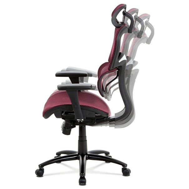 Kancelářská židle GERRY červená 6