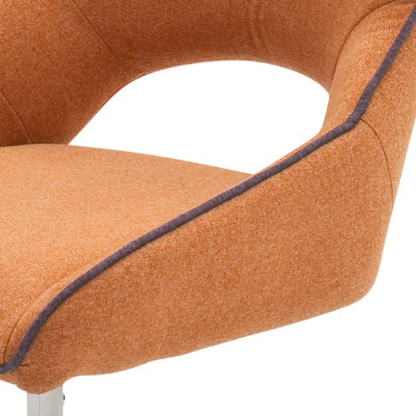 Jídelní židle ISLA oranžová 3