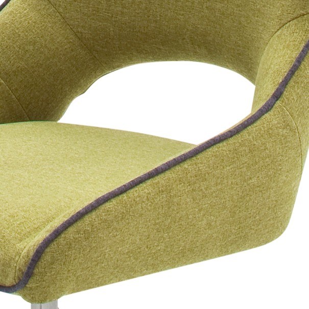 Jídelní židle ISLA žlutozelená 3