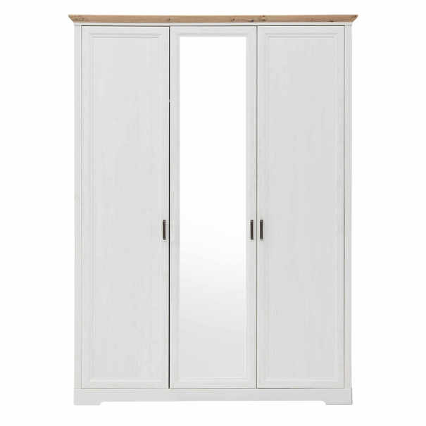 Šatníková skriňa - 3-dverová JASMIN II pínia/dub artisan 4