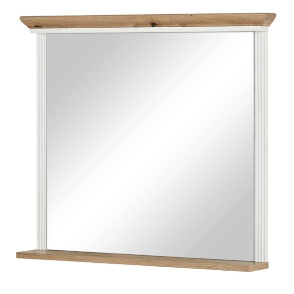 Zrcadlo  JASMIN pinie světlá/dub artisan, šířka 93 cm 1