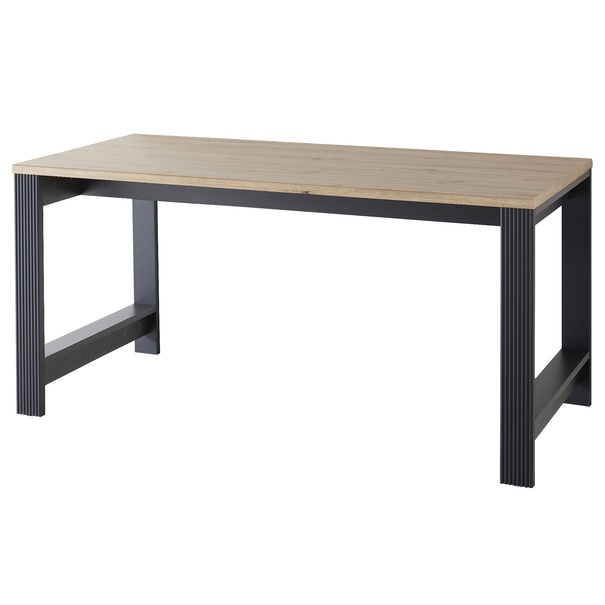 Písací stôl JASMIN grafit/dub artisan 1