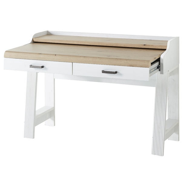 Písací stôl JASMIN pínia/dub artisan 5