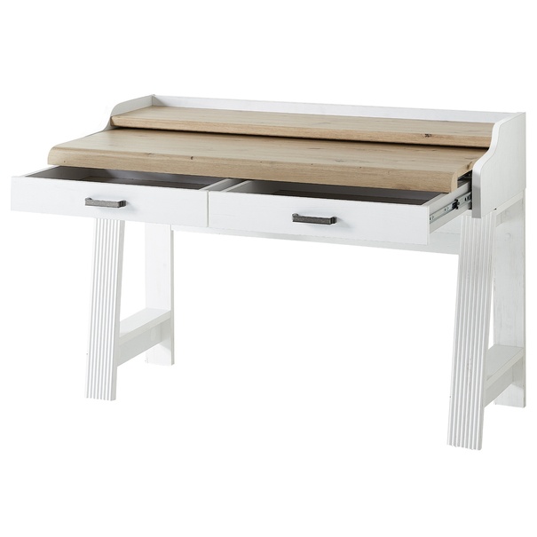 Písací stôl JASMIN pínia/dub artisan 6