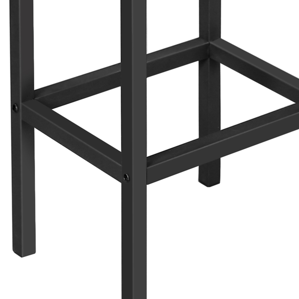 Barová židle KEMA II černá/hnědá, 2ks 8