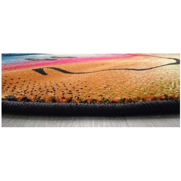 Detský koberec KOLIBRI smajlík, ⌀ 100 cm 3